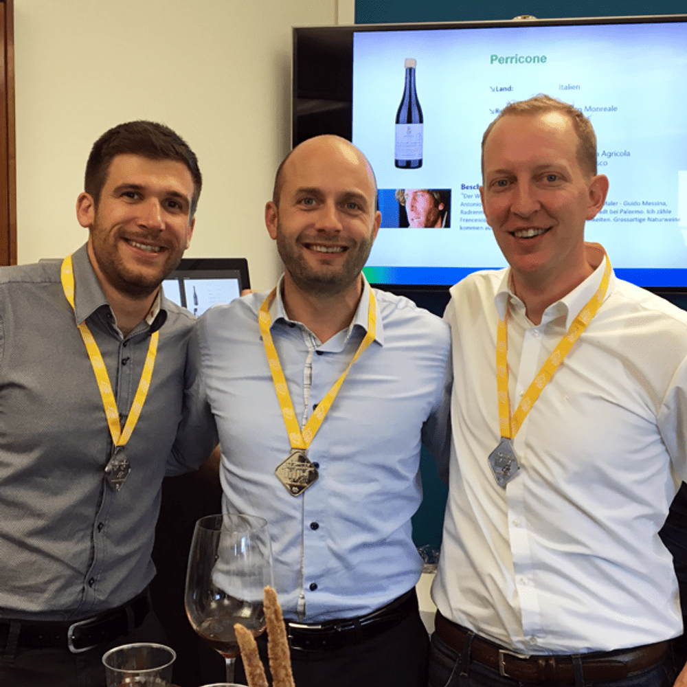 Winning Team Winetasting